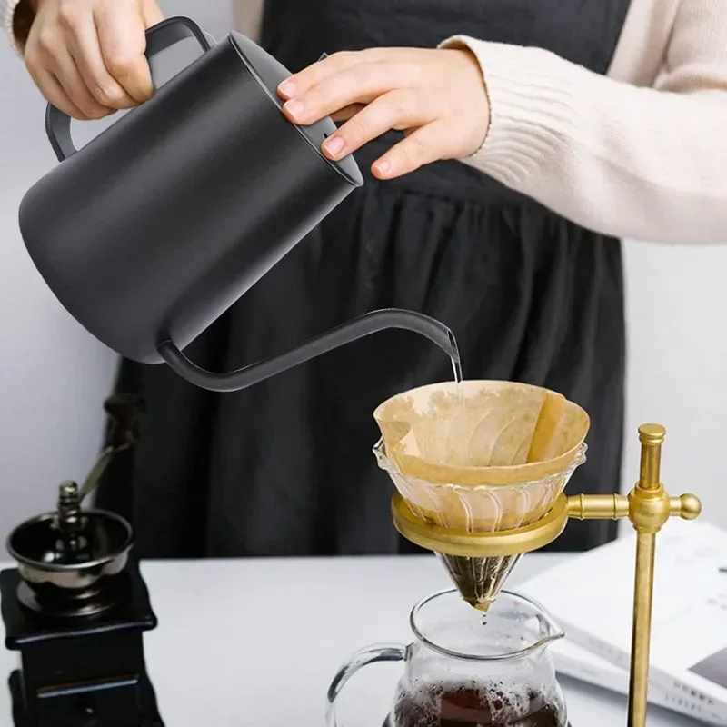 Coffee Tea Pots - 350/600ML Czajnik kroplowy ze stali nierdzewnej