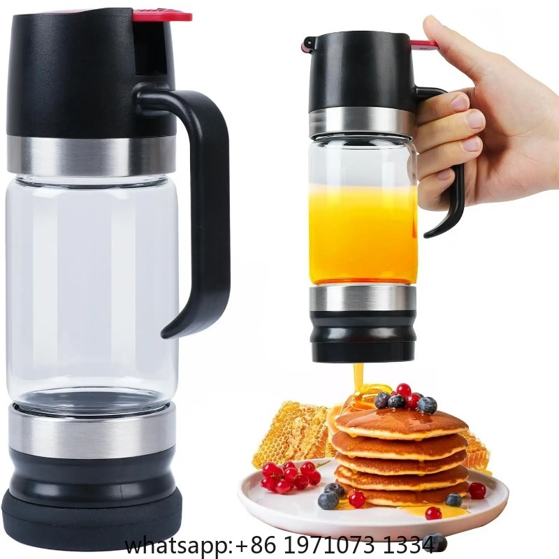 Coffee Tea Or - Dozownik do miodu z podstawką, szklany