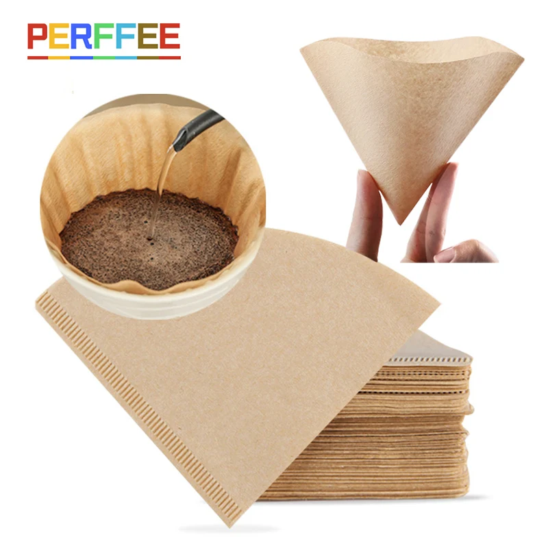 Coffee Tea Paper Cups - Papier filtracyjny 01 02 V Shape