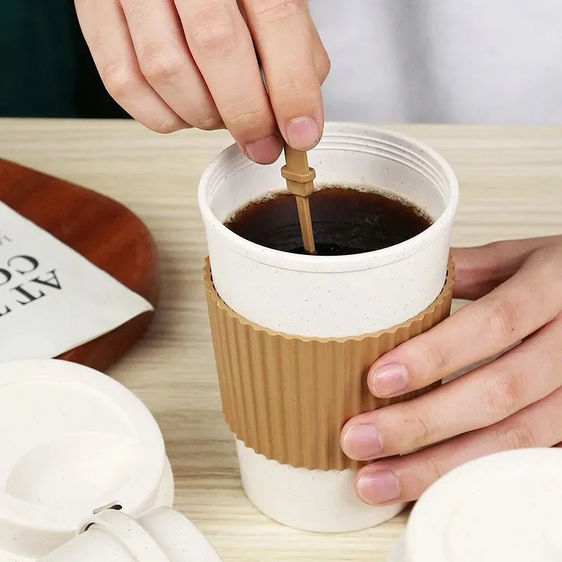 450ML kawy kubki z pokrywkami  – Coffee Tea Pictures recenzja i cena