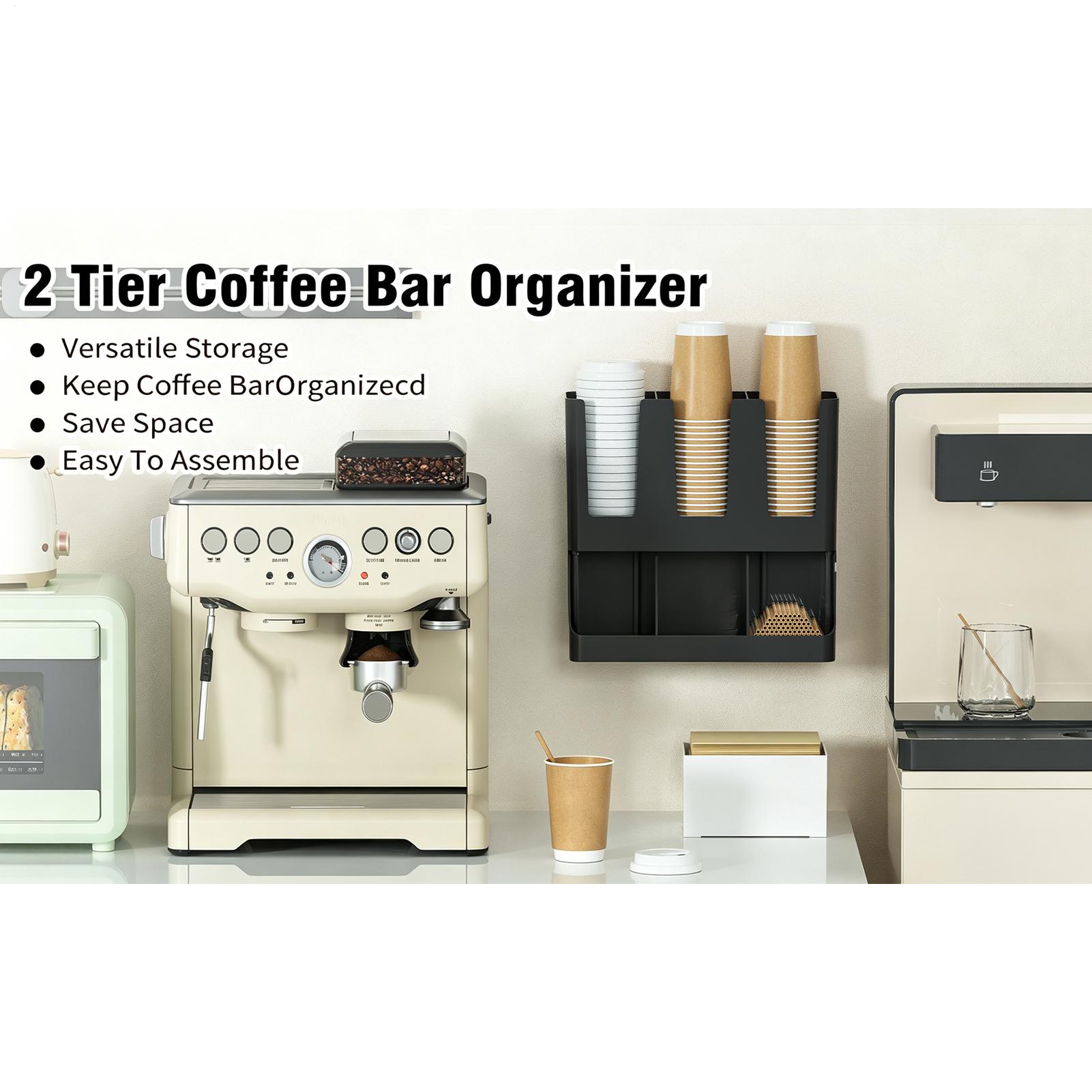 Stacja do kawy z 6 przegródkam – Tea Coffee Set Up recenzja i cena