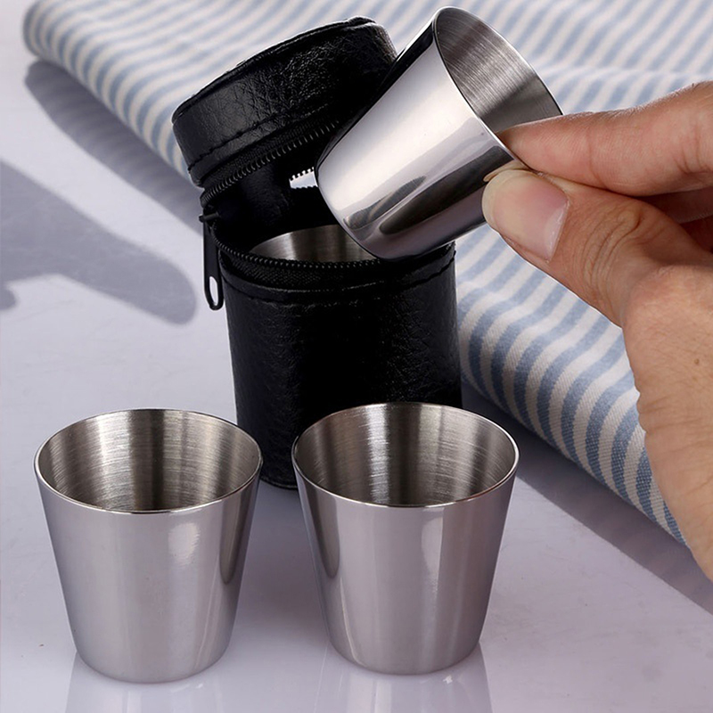 4/6 sztuk Kubki ze stali nierd – Coffee Tea And Sugar Canister Set recenzja i cena