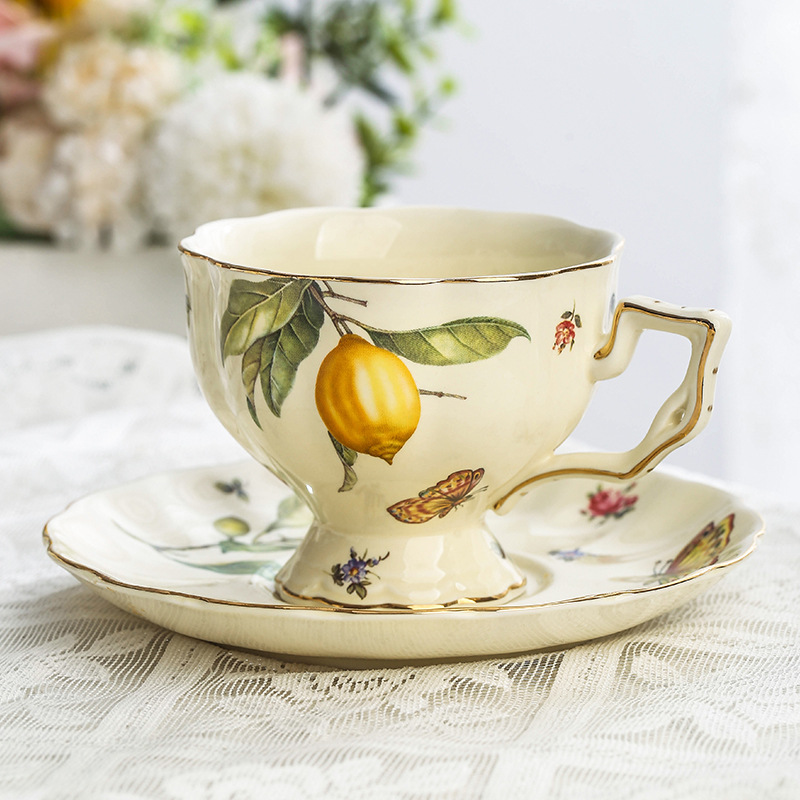Europejski zestaw do herbaty w – Lemon Tea Coffee recenzja i cena