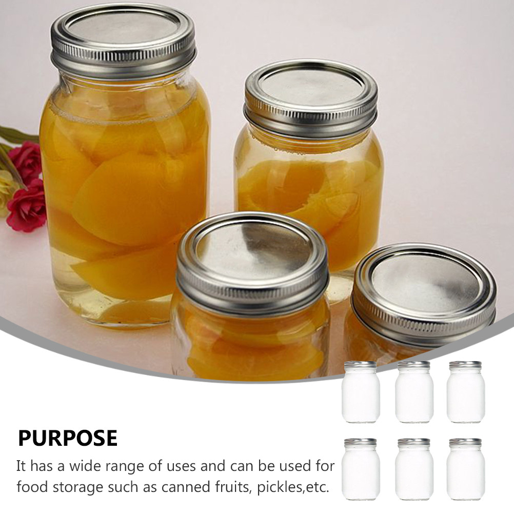6 szt. Przezroczystych Okrągły – Coffee Tea Jars recenzja i cena