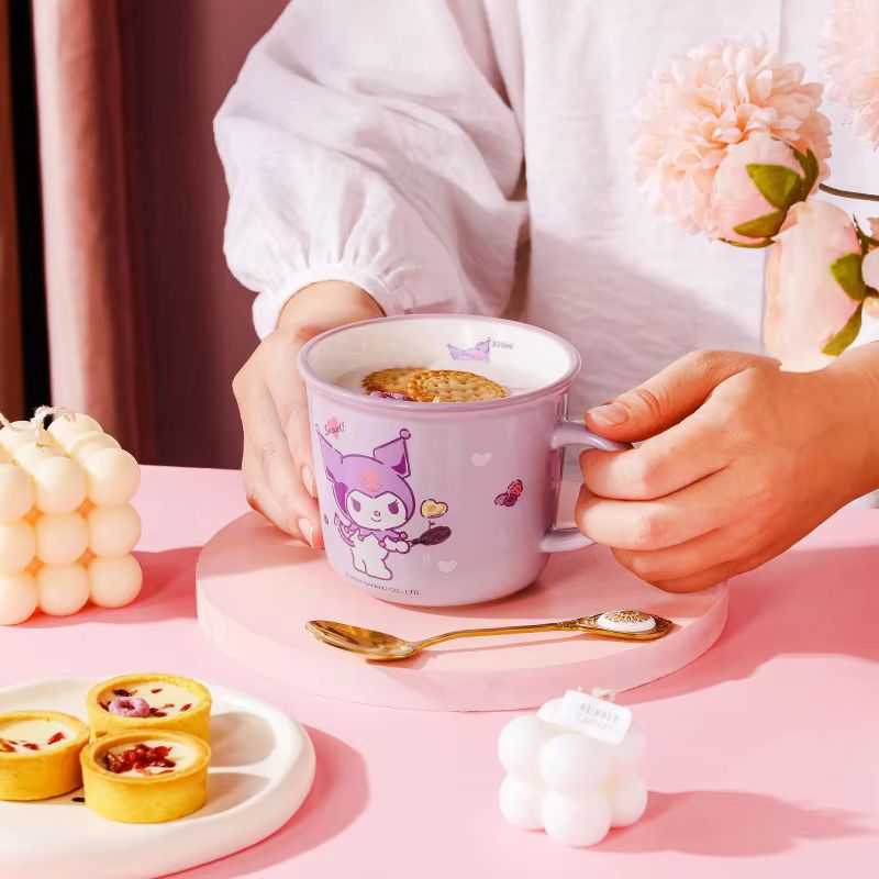 Kubek 430ml Kuromi, kreskówkow – Coffee Tea Room recenzja i cena