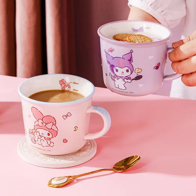 Kubek 430ml Kuromi, kreskówkow – Coffee Tea Room recenzja i cena