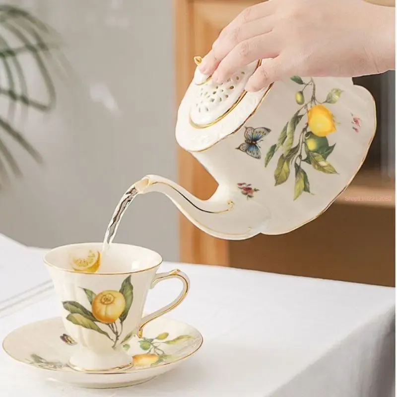 Lemon Cup Teapot Espresso Cups – Lemon Tea Coffee recenzja i cena