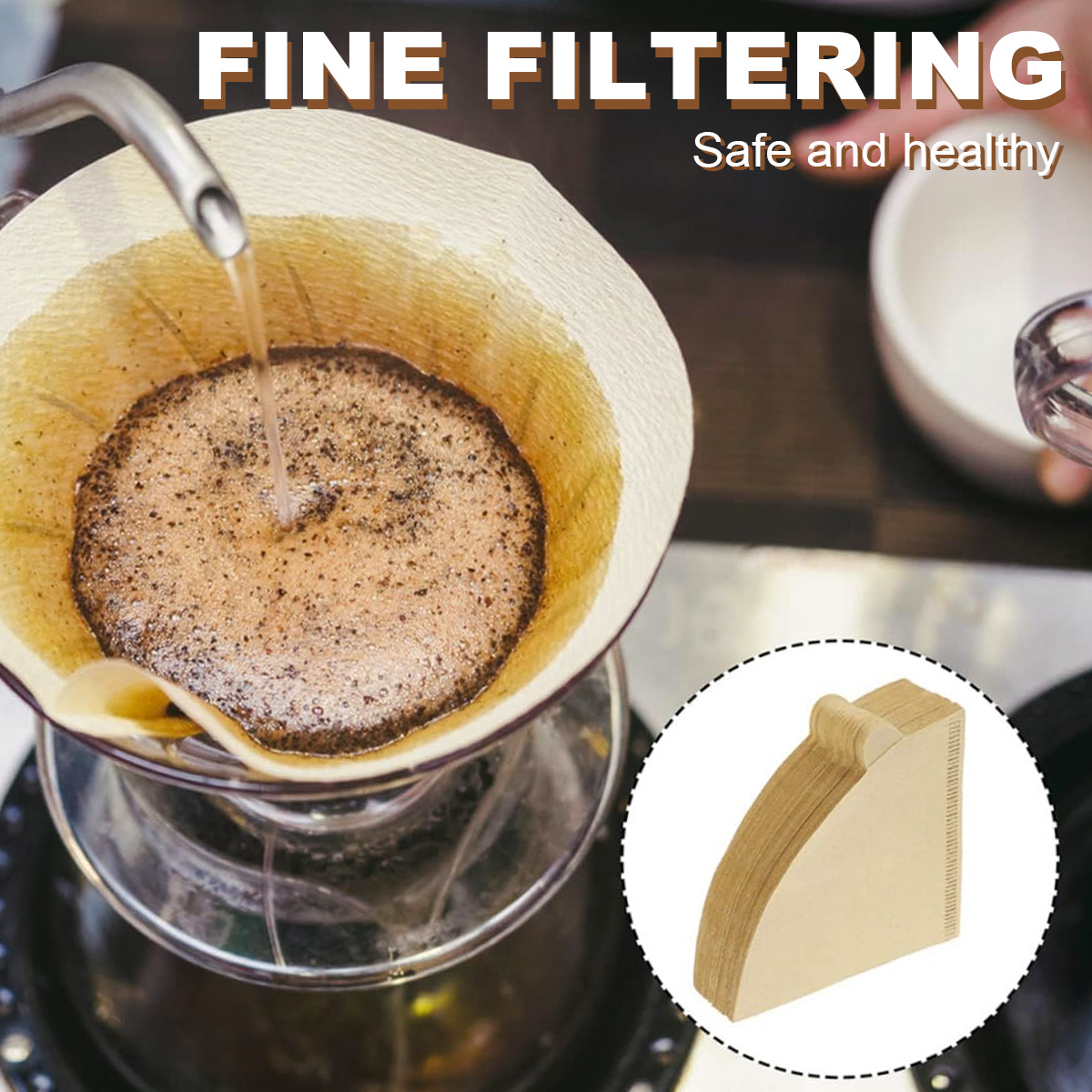 Filtry do kawy w kształcie sto – Coffee Tea Paper Cups recenzja i cena