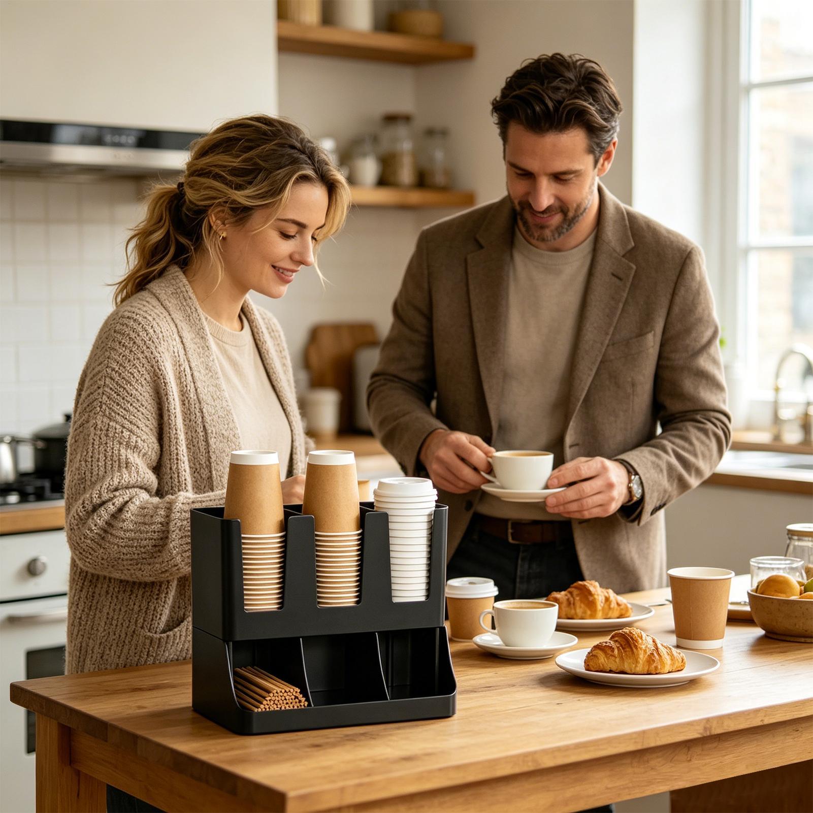 Organizer na kawę do montażu n – Tea Coffee Set Up recenzja i cena