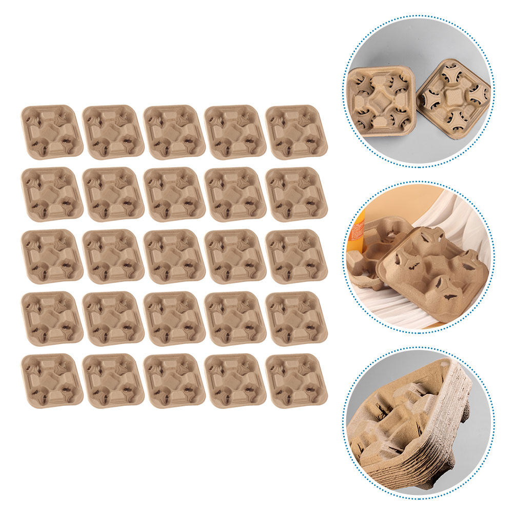 25 szt. Papierowe tacki na czt – Coffee Tea Paper Cups recenzja i cena