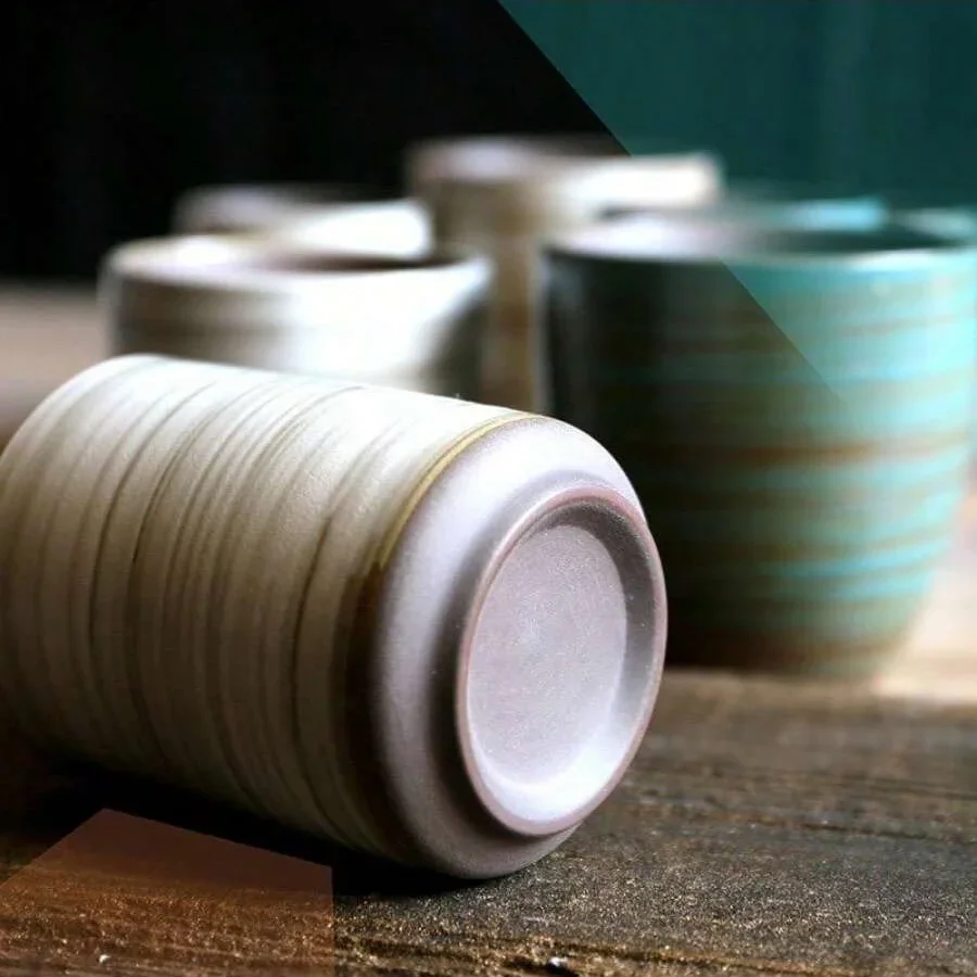 Ręcznie malowany kubek kamionk – Coffee Tea Pictures recenzja i cena