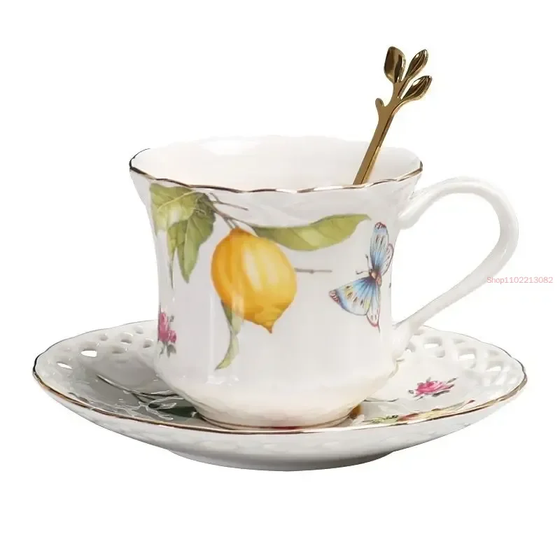 Zestaw filiżanek z podstawkami – Lemon Tea Coffee recenzja i cena
