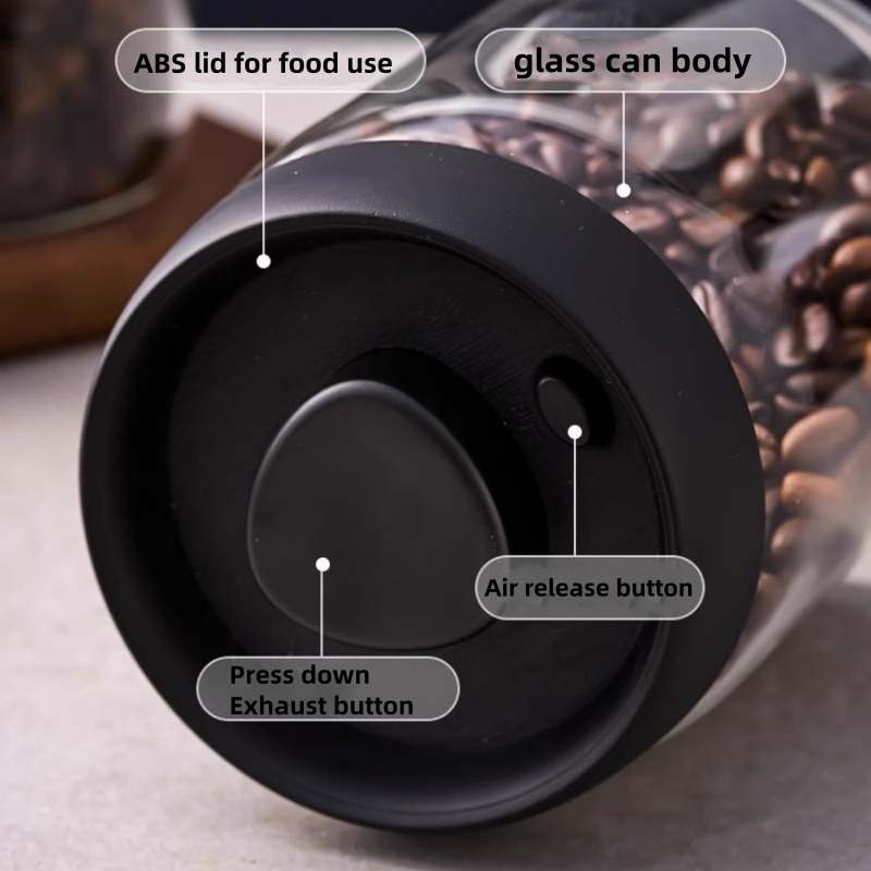 Wielokapacitacyjny czarny dzba – Coffee Tea Jars recenzja i cena