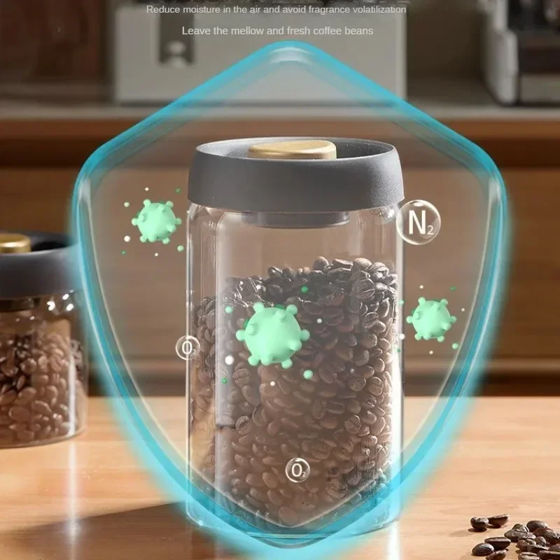 Wielokapacitacyjny czarny dzba – Coffee Tea Jars recenzja i cena