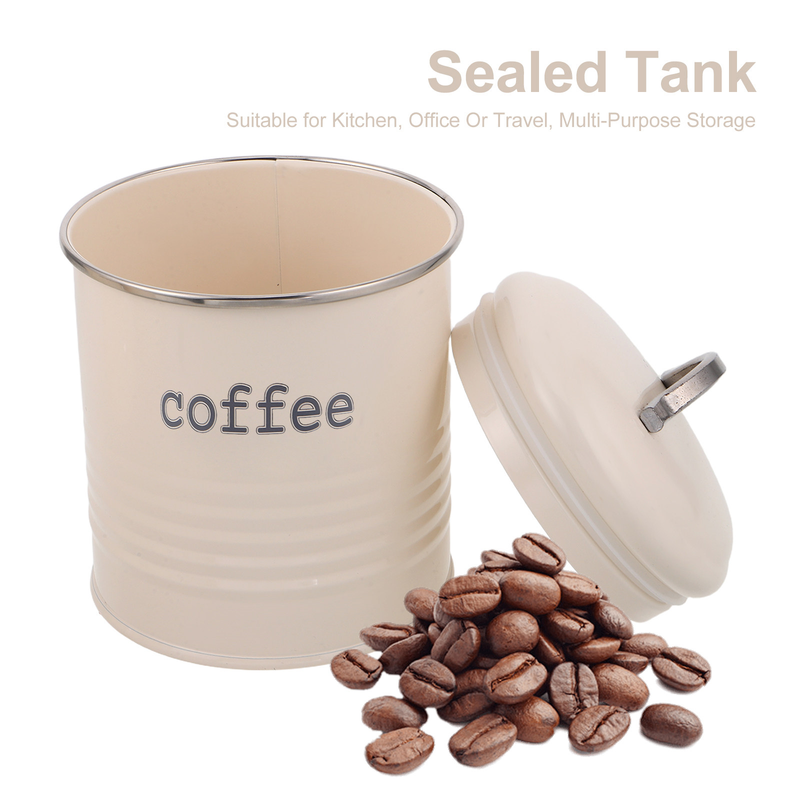3-częściowy zestaw szczelnych  – Coffee Tea Jars recenzja i cena