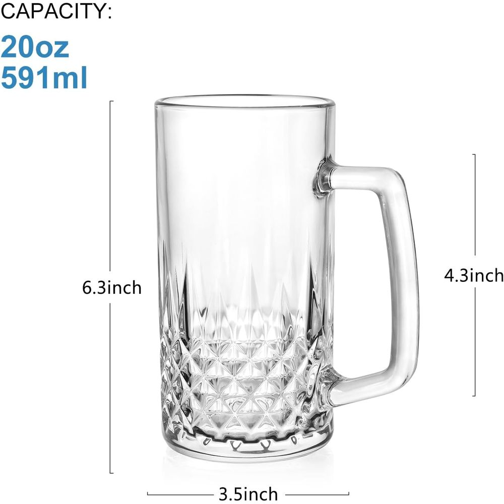 Zestaw 4 szklanych kufli o poj – Coffee Tea Or recenzja i cena